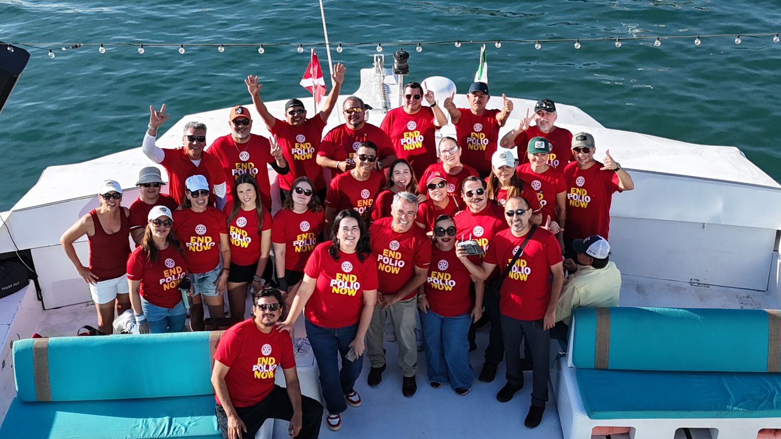 Rotarios End Polio Now
